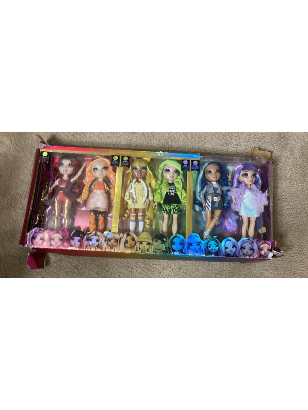 Rainbow High EXCLUSIVE 6 Pack Doll Original Set Series 1 2021